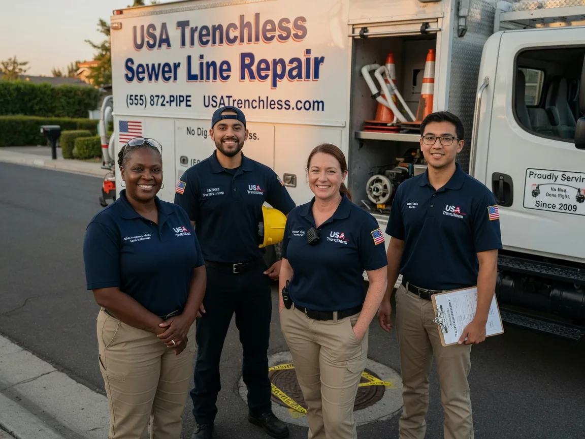 Sewer Line Repair company in Perronville, MI